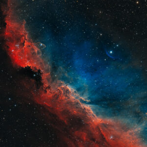 The Seagull Nebula SHO Cropped