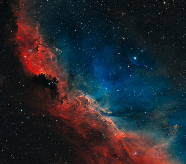 The Seagull Nebula SHO Cropped