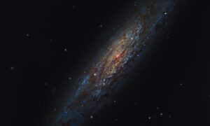 The Artistry of the Sculptor Galaxy